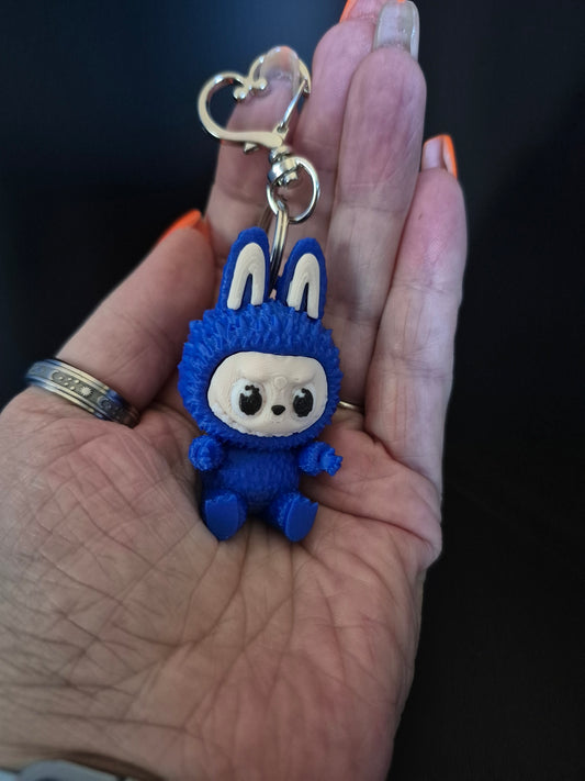 Cute 3d Printed Labubu Keychains/Bag Charms