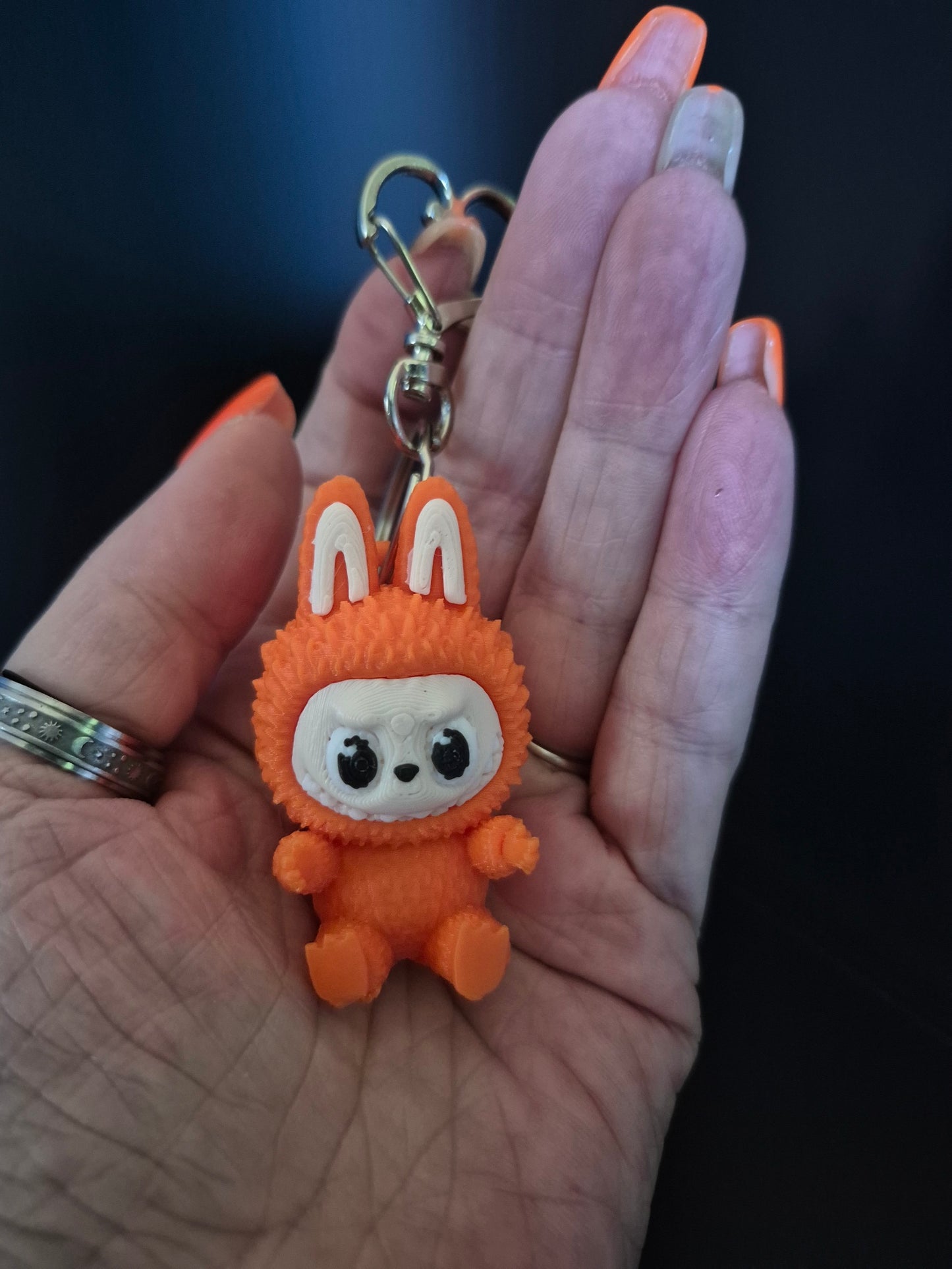 Cute 3d Printed Labubu Keychains/Bag Charms