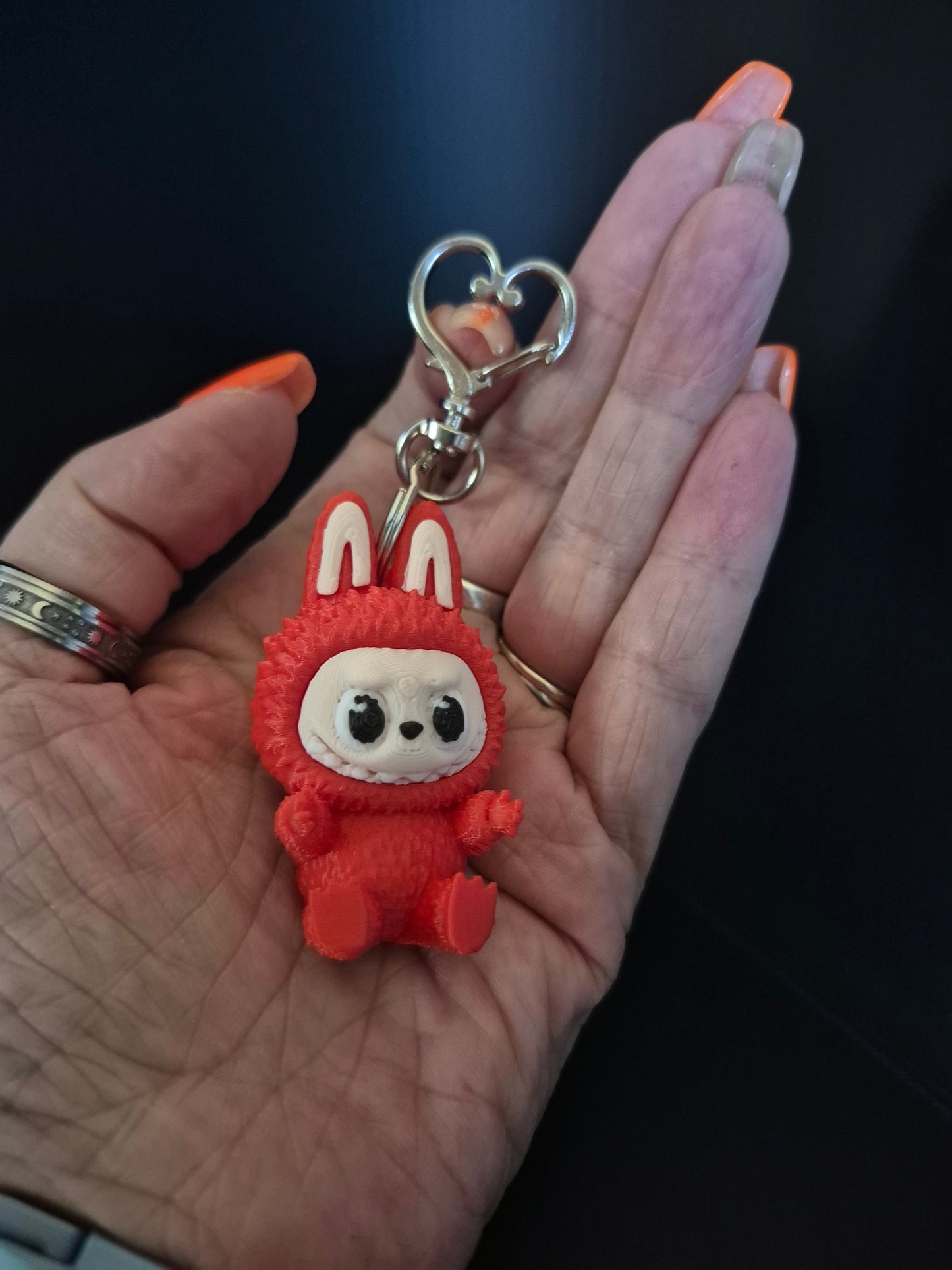 Cute 3d Printed Labubu Keychains/Bag Charms