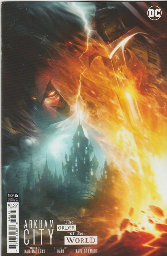 Arkham City Order of the World #1 Variant Cover